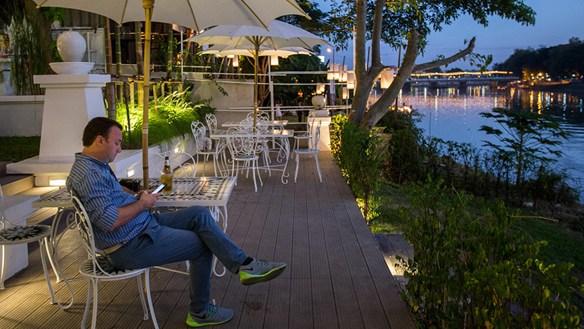 B2 Riverside Colonial Hotel Chiang Mai Exteriör bild